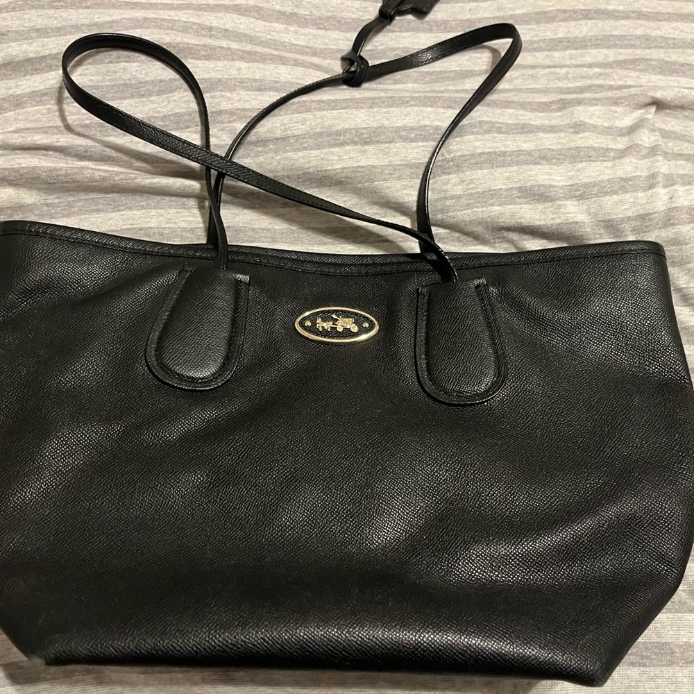 Coach Tote Bag with zipper top